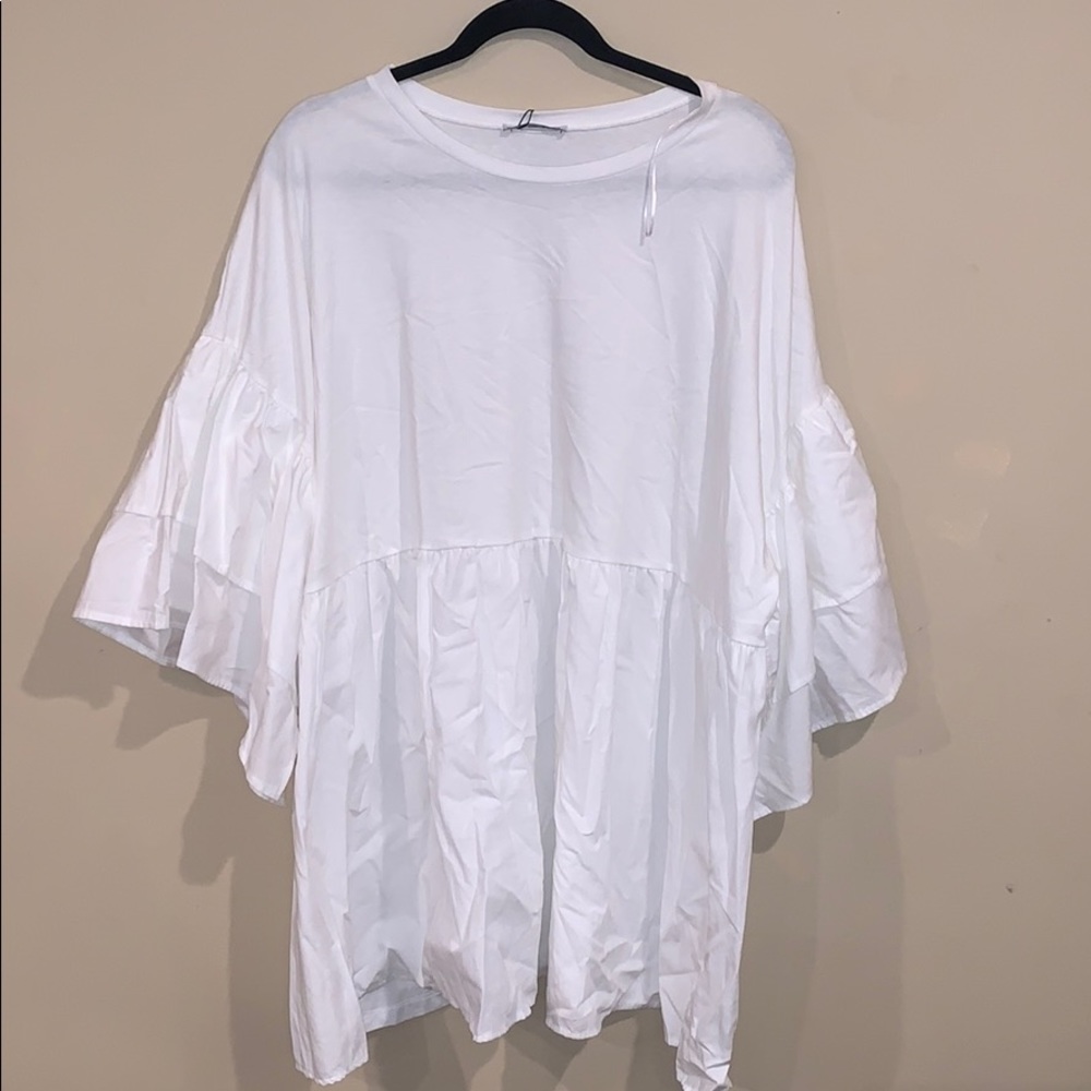 Zara White Top